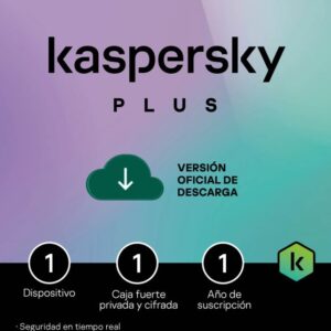 Kaspersky Antivirus Plus 1-Dispositivo 1 Cuenta KPM 1 año